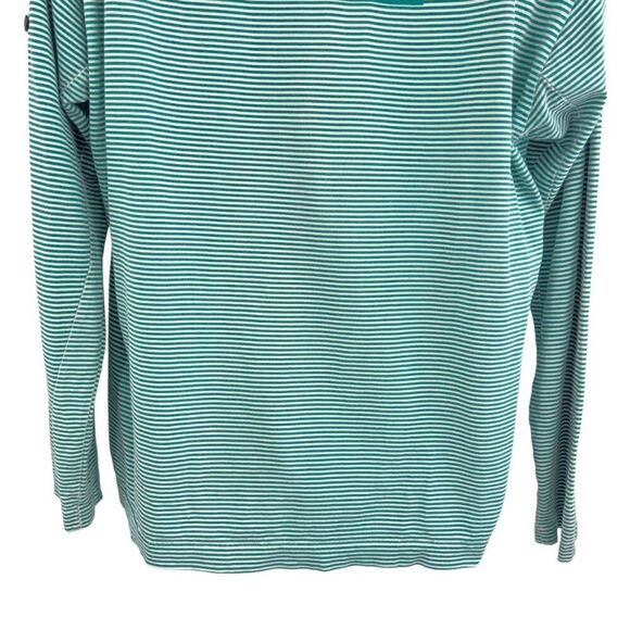 Stone Island × Supreme S/S 2015 Men's XL Long sleeve Green Striped AS IS - Picture 9 of 16